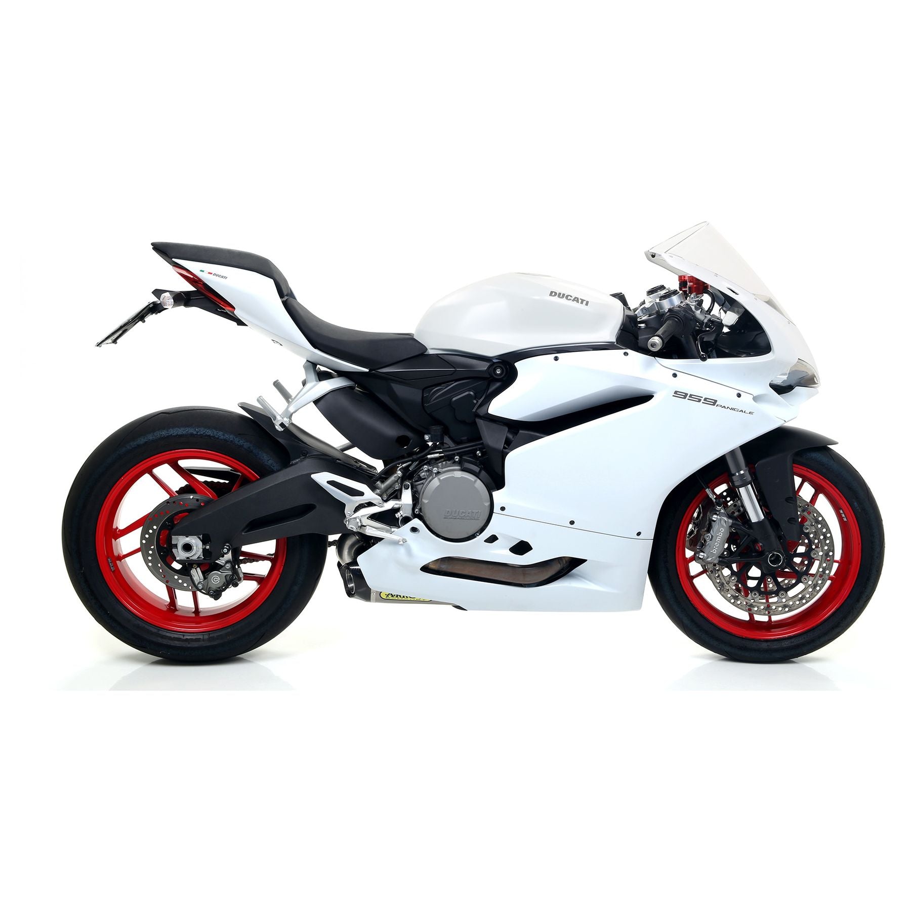 Arrow Works Slip-On Exhaust for Ducati Panigale 959