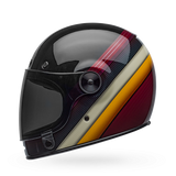 Bell Bullitt Burnout Gloss Black/White/Maroon Helmet