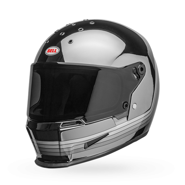 Bell Eliminator Spectrum Matte Black/Chrome Helmet