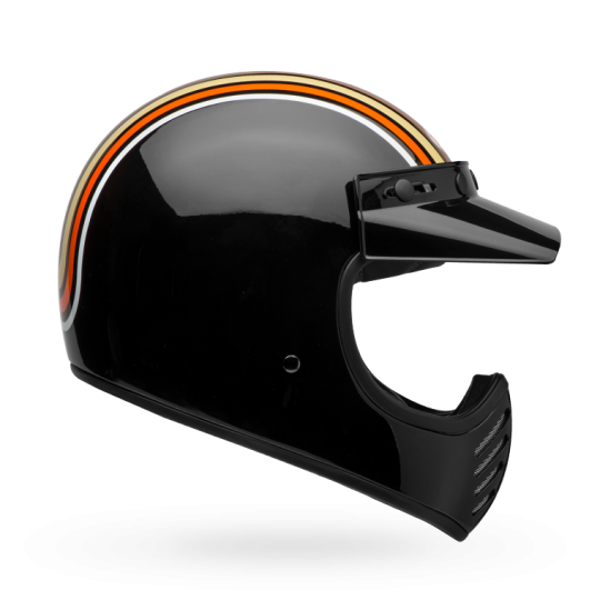 Bell Moto-3 Stripes Black/Orange Helmet