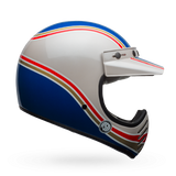 Bell Moto-3 RSD Malibu Blue/White Helmet