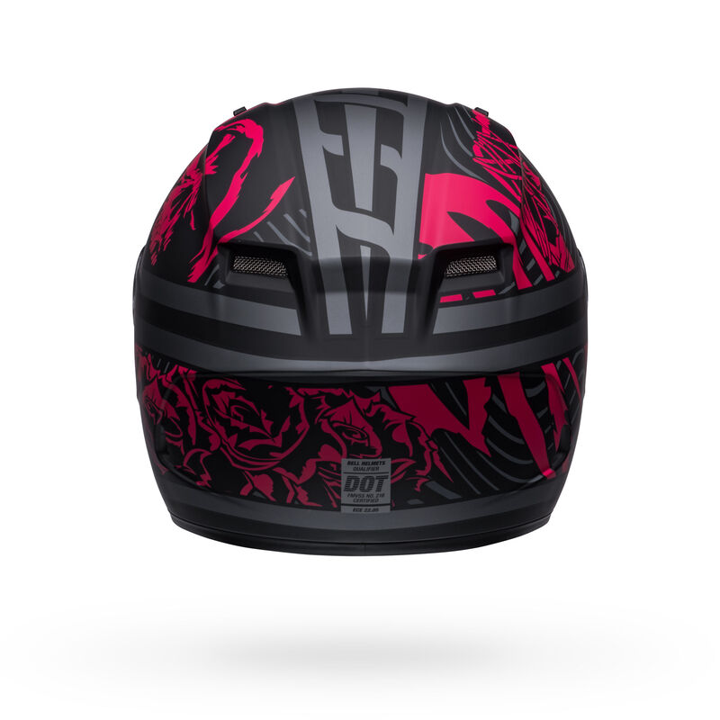 Casco Integrale Bell Qualifier Rebel Nero Opaco Rosa