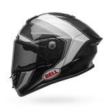 Bell Race Star Flex Gloss White/Titanium Sector Helmet