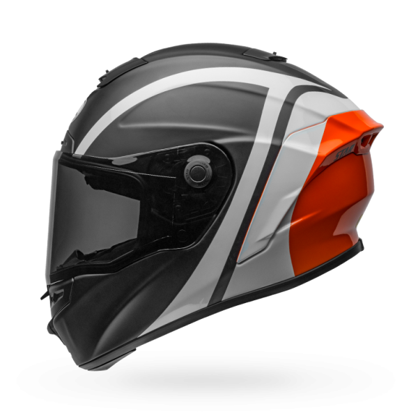 Bell Star Mips-Equipped Tantrum Matte/Gloss Black/White/Orange Helmet