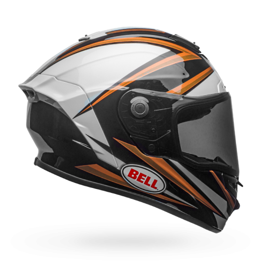 Bell Star Mips-Equipped Gloss Copper/White/Black Torsion Helmet