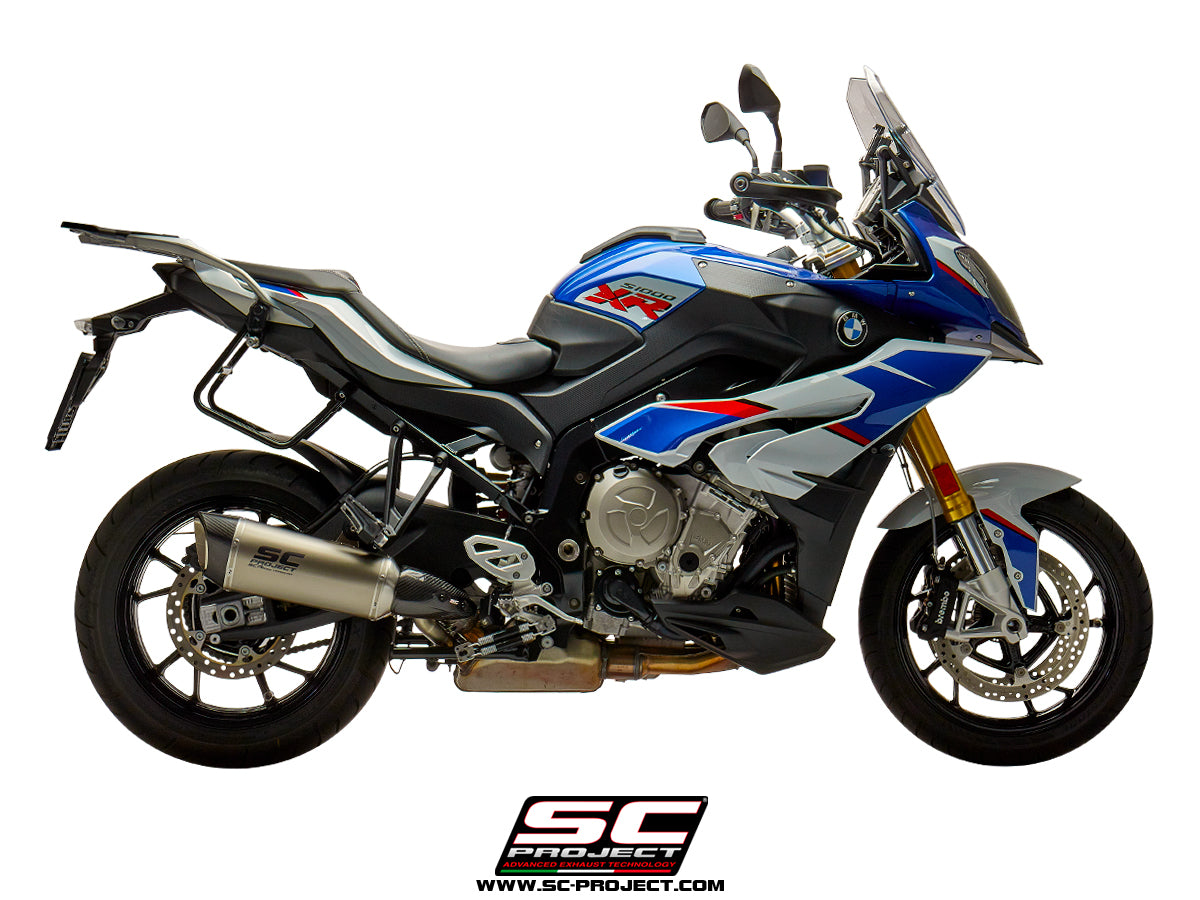 SC Project SC1-R Slip-On Exhaust for BMW S1000 XR 2017-19 Titanium