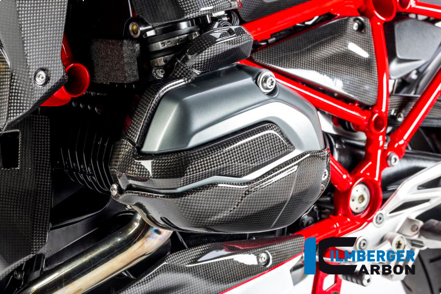 Ilmberger Carbon Fibre Left Spark Plug Cover for BMW R 1200 GSA 2014-22