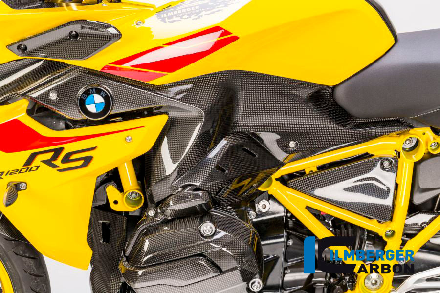 Ilmberger Carbon Fibre Left Side Panel Under The Tank For BMW R1200 RS 2015-22