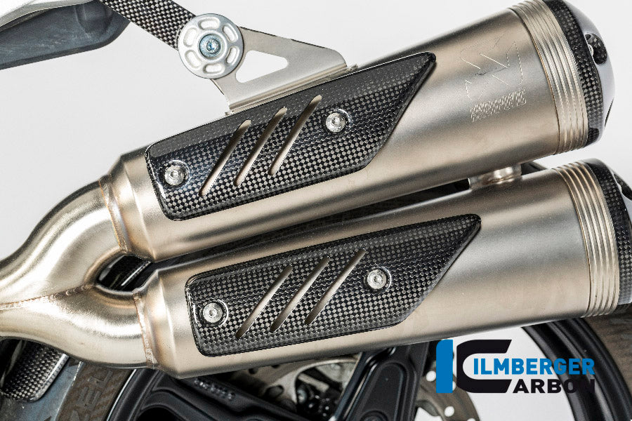 Ilmberger Carbon Fibre Silencer Protector for BMW R NineT Scrambler 2016-22