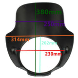 Cafe Racer Lamp Mask for Royal Enfield Continental GT 650