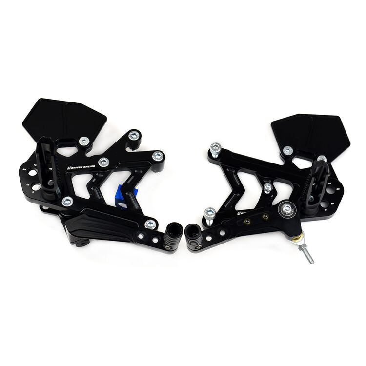 Driven Racing TT Rearsets for Kawasaki ZX-6R