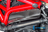 Ilmberger Carbon Fibre Left Cover Under The Frame For Ducati Monster 821