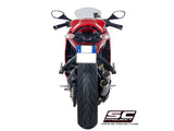 SC Project Twin CR-T Slip-On Exhaust for Ducati SuperSport 2017-21