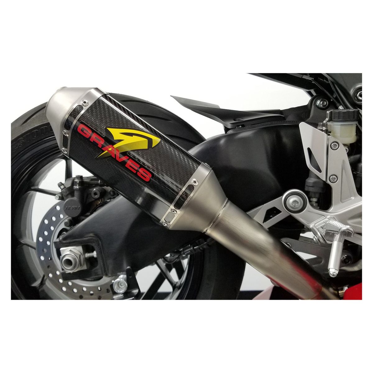 Graves Cat Back Slip-On Exhaust for Honda CBR 1000RR