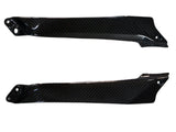 Motocomposites Side Panels in Carbon with Fiberglass for Kawasaki Ninja H2