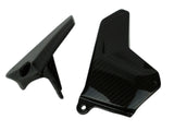 Motocomposites Chain Guard and Swing Arm Protector Set in 100% Carbon Fiber for Kawasaki Ninja H2