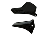 Motocomposites Chain Guard and Swing Arm Protector Set in 100% Carbon Fiber for Kawasaki Ninja H2