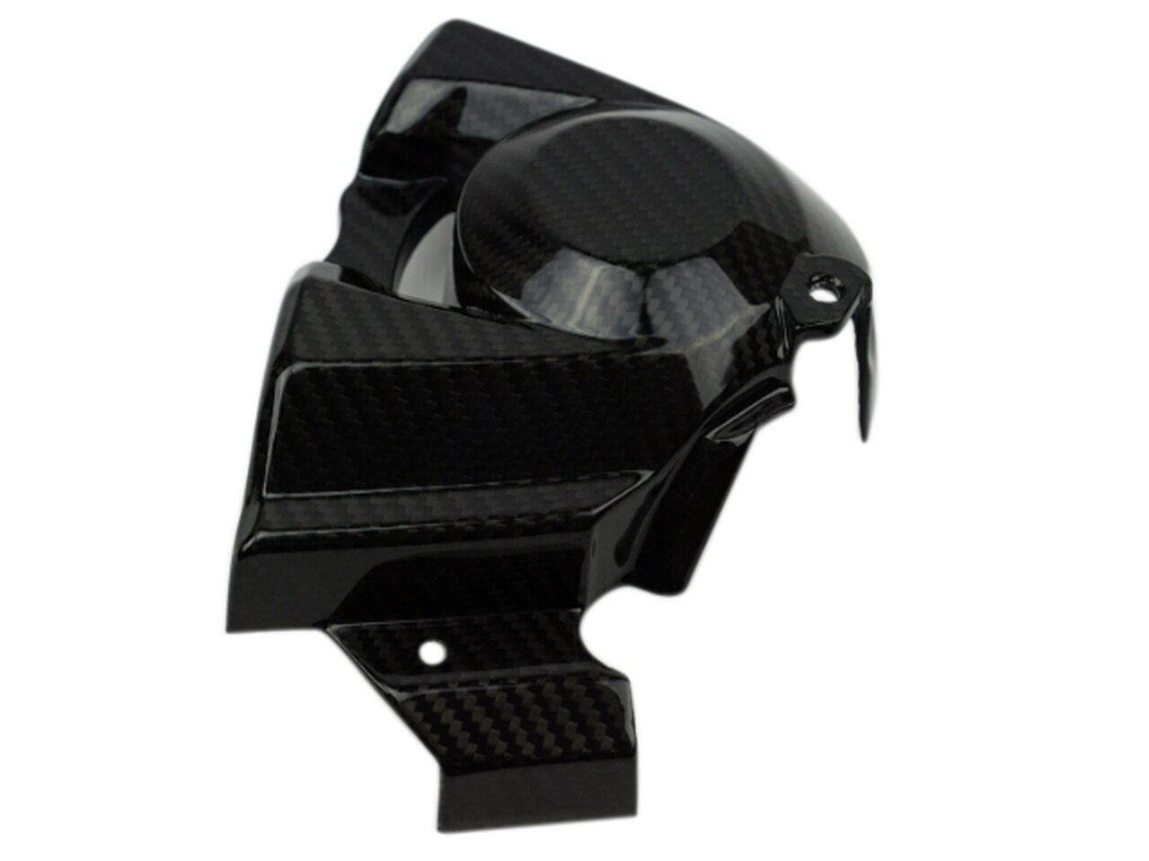 Motocomposites Sprocket Cover in 100% Carbon Fiber for Kawasaki Ninja H2