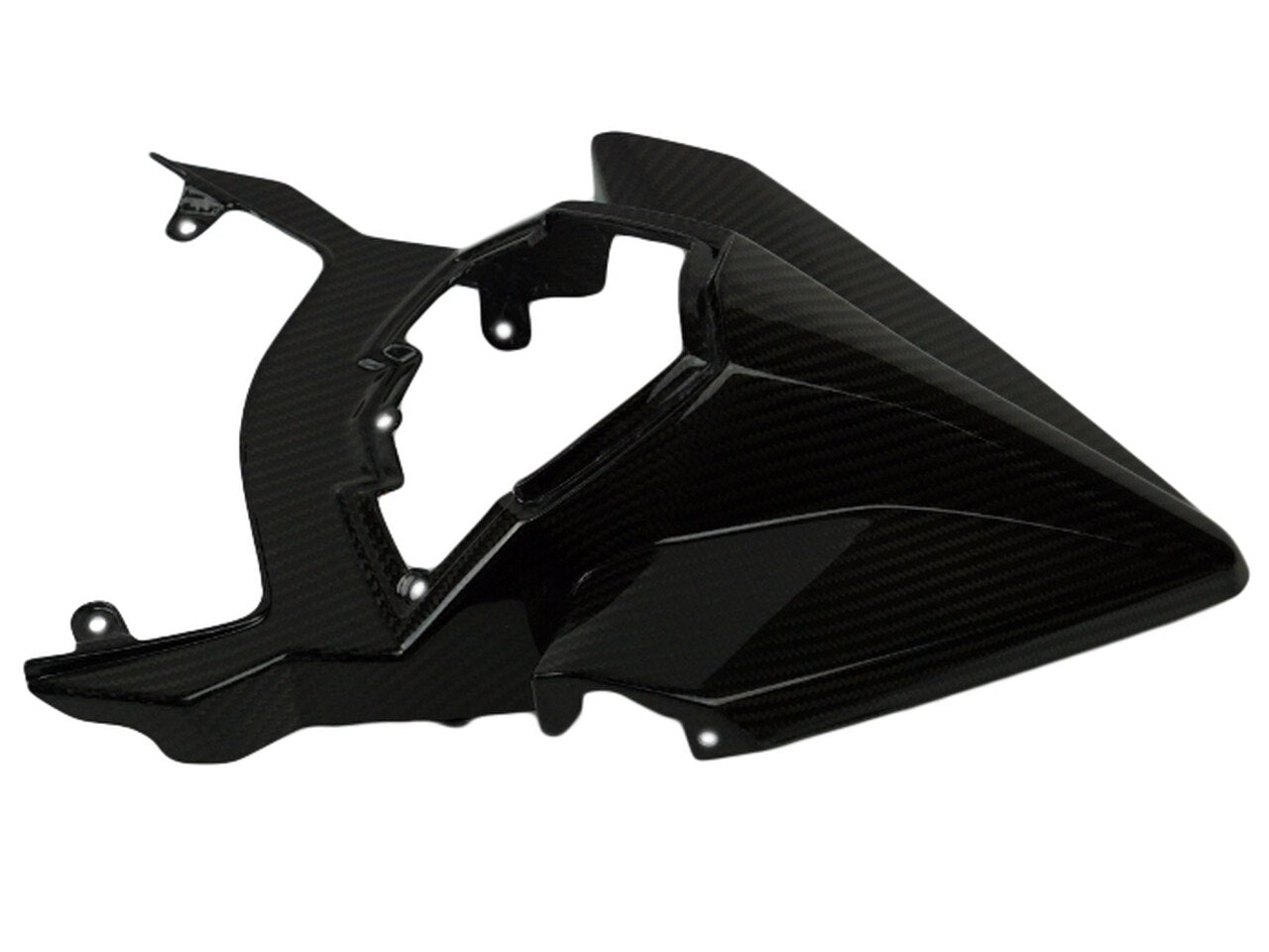 Motocomposites Tail Fairing in 100% Carbon Fiber for Kawasaki Ninja H2