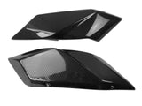 Motocomposites Tail Side Panels in Carbon with Fiberglass for Kawasaki Ninja H2