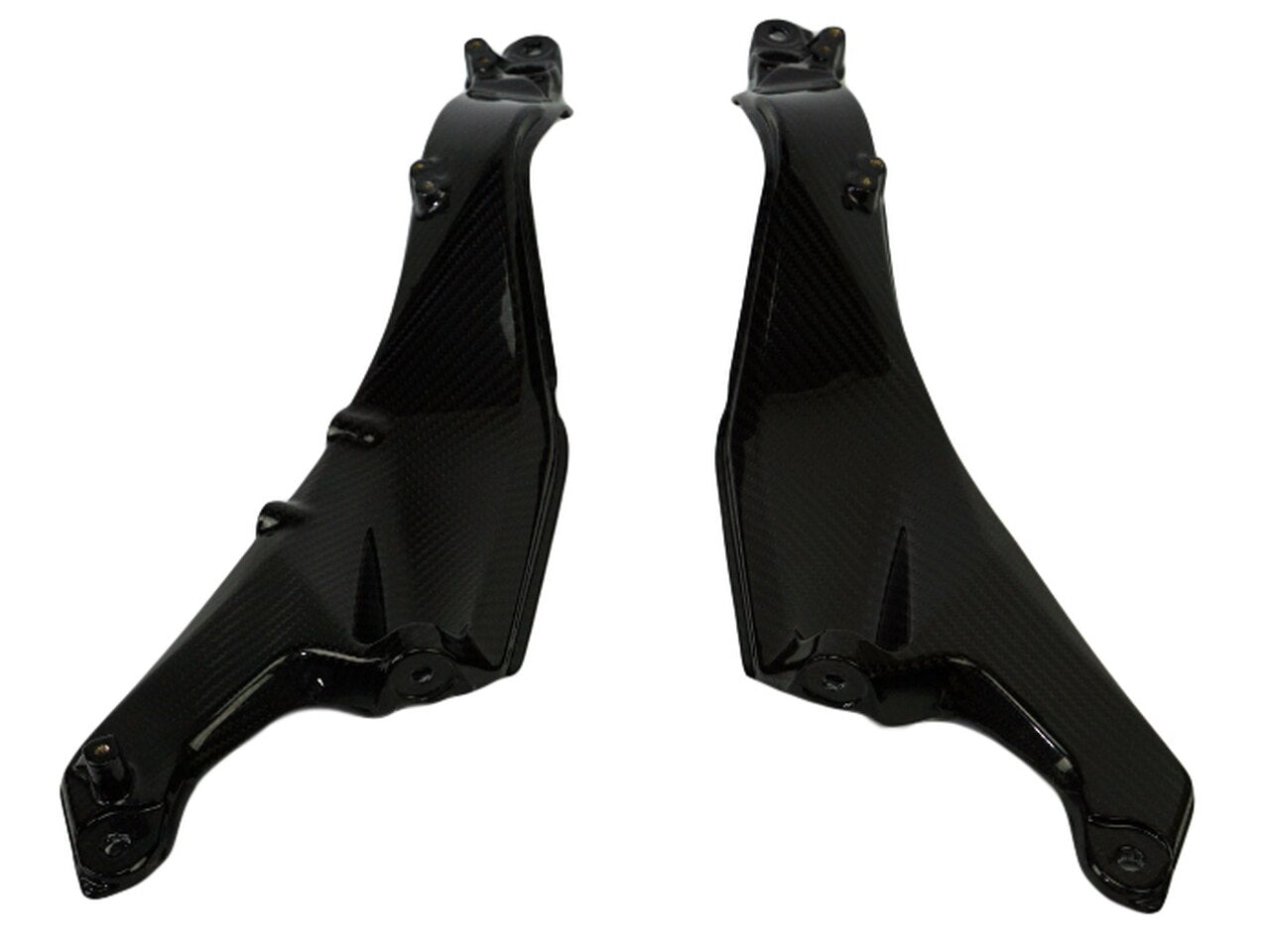 Motocomposites Seat Subframe in 100% Carbon Fiber for Kawasaki Ninja H2