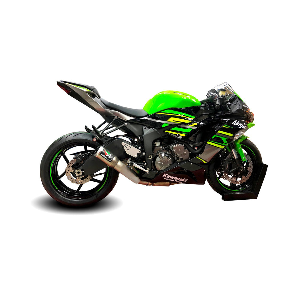 Austin Racing GP1/GP2 De-Cat Slip-On Exhaust for Kawasaki ZX-6R ...