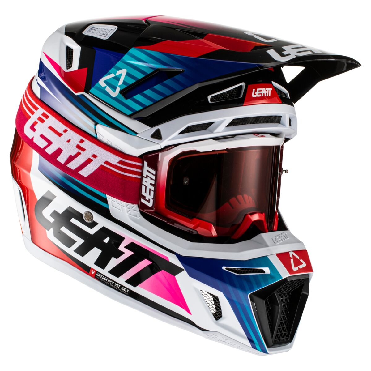 Leatt Moto 8.5 V22 Motocross Helmet XS Royal