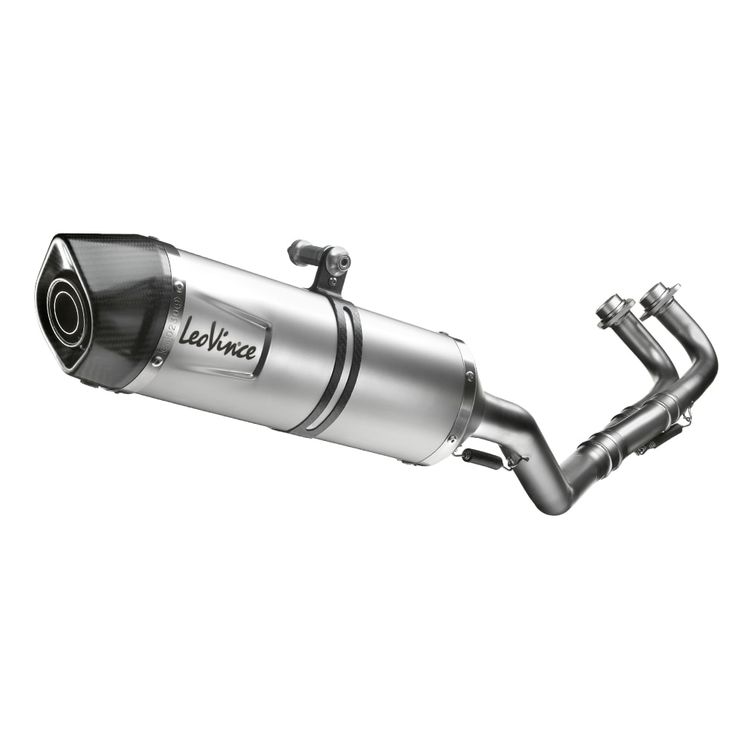 LeoVince LV One EVO Exhaust System for Yamaha R3 - Stainless Steel/Carbon  Fiber