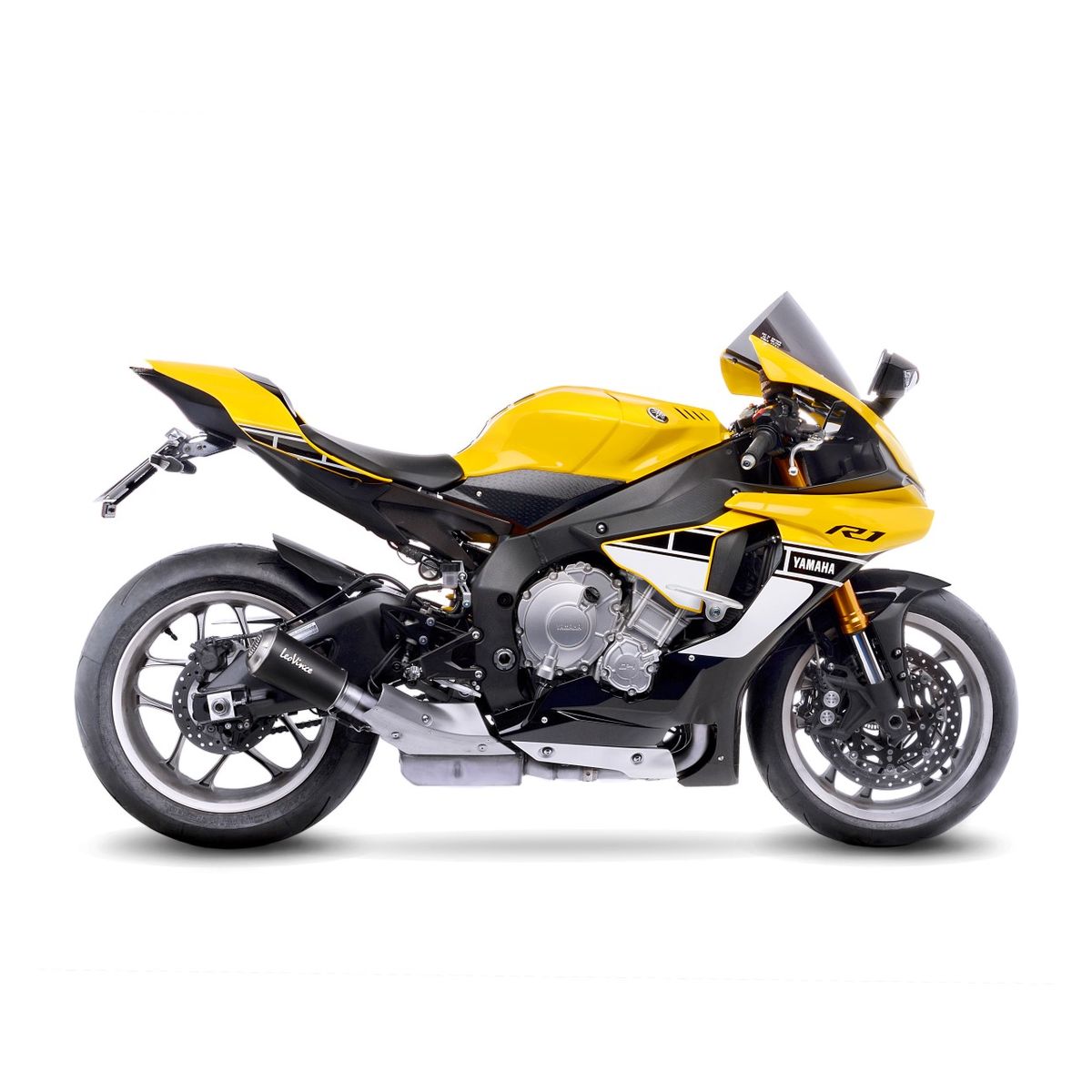 LeoVince LV-10 Slip-On Exhaust for Yamaha R1