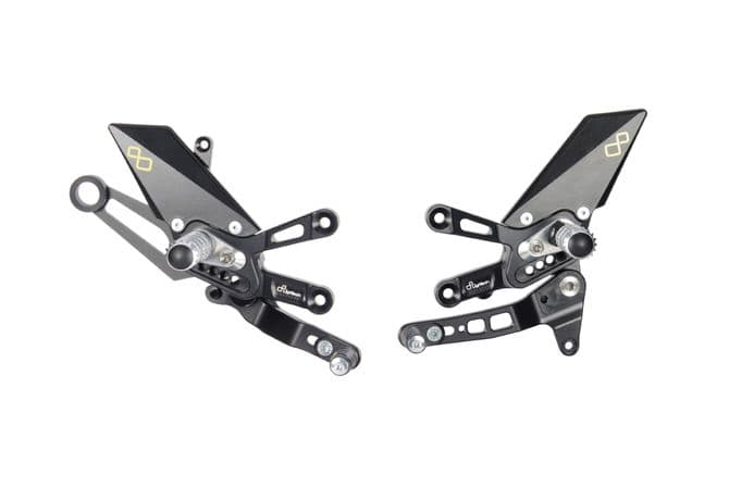 LighTech Adjustable Rearsets For Aprilia RSV4 2019-21