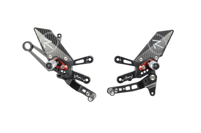 LighTech R Version Adjustable Rearsets For Aprilia RSV4 2019-21