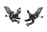 LighTech R Version Adjustable Rearsets For Ducati Panigale V2 2020-22