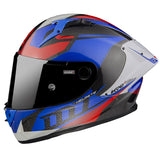 MT Helmets Kre Plus Carbon Projectile D7 Helmet - Blue