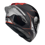 MT Helmets Rapide Pro Master B5 Helmet - Red Fluo