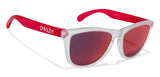 Oakley Transparent Grey Golden B355 Unisex Sunglasses
