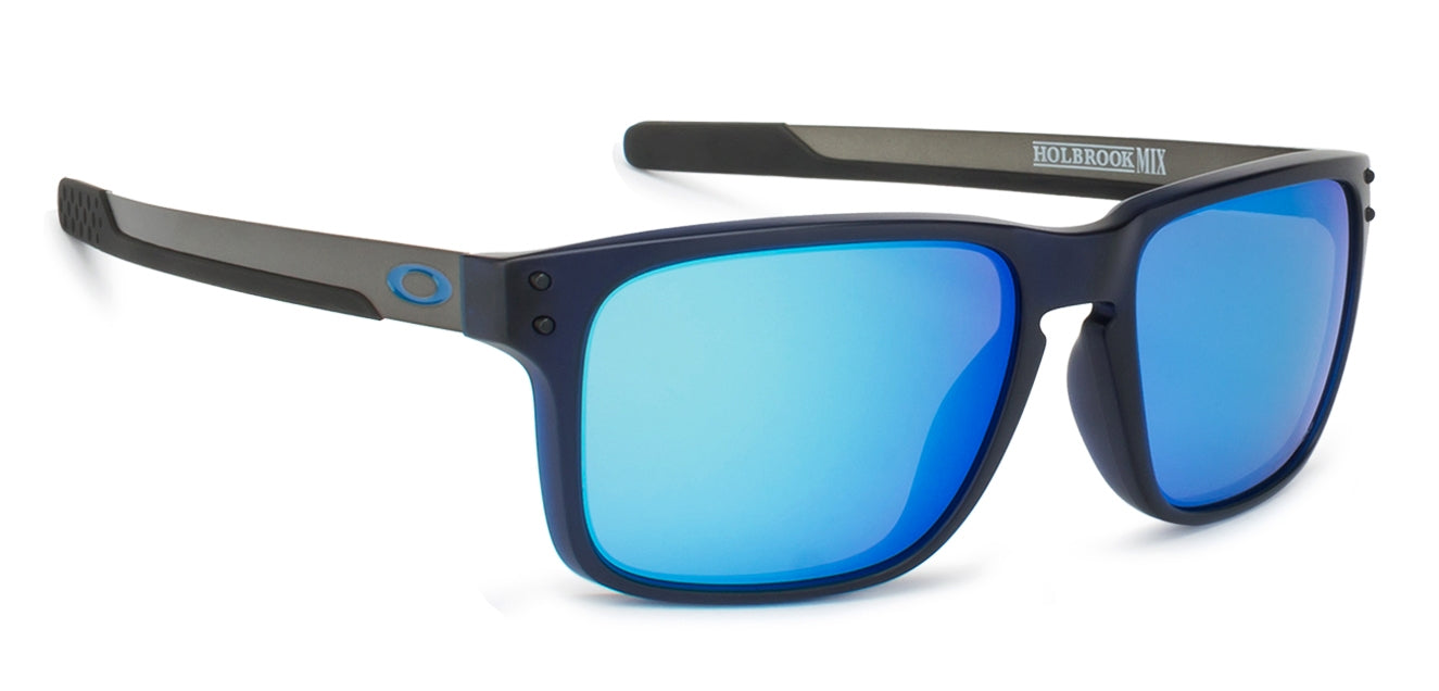 Oakley Black Gunmetal Blue Mirror 03 Unisex Sunglasses