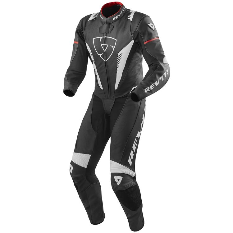 REV'IT! Venom Race Suit 46 BLACK/WHITE/RED