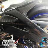 RPM Carbon Fiber Swingarm Covers Protectors for Yamaha R6