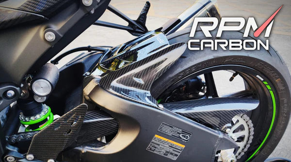 RPM Carbon Fiber Chain Guard for Kawasaki ZX-6R 2008-22