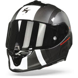 Scorpion Exo-R1 Carbon Air Mg Matt Black-White Helmet