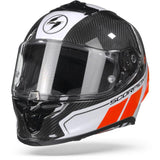 Scorpion EXO-R1 Carbon Corpus II Black Neon Red Helmet