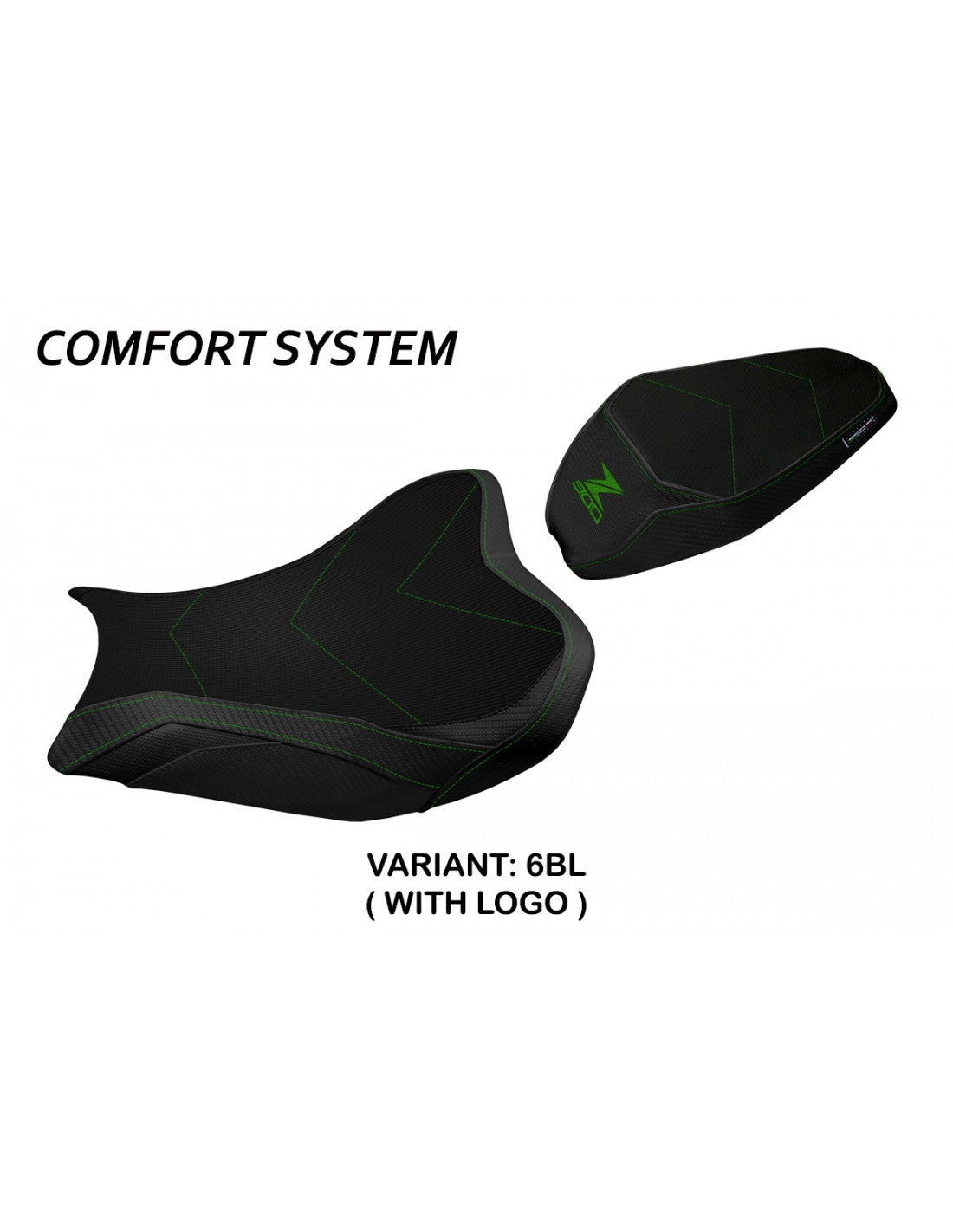 Tappezzeria Shara Comfort System Seat Cover for Kawasaki Z900 2020