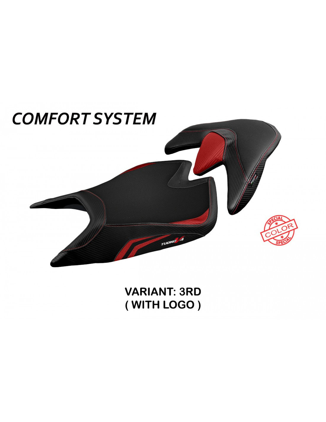 Tappezzeria Zuera Special Color Comfort System Seat Cover for Aprilia Tuono V4 1100 RR
