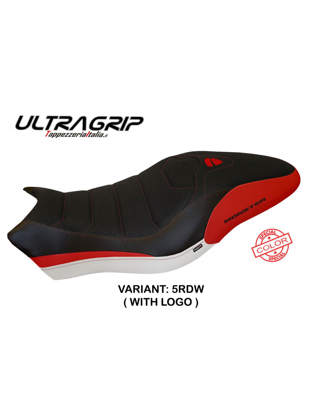 Tappezzeria Piombino Special Color Ultragrip Seat Cover for Ducati Monster 797