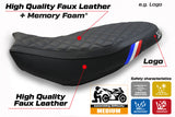 Tappezzeria Vintage Comfort System Seat Cover for Ducati Scrambler Cafe Racer