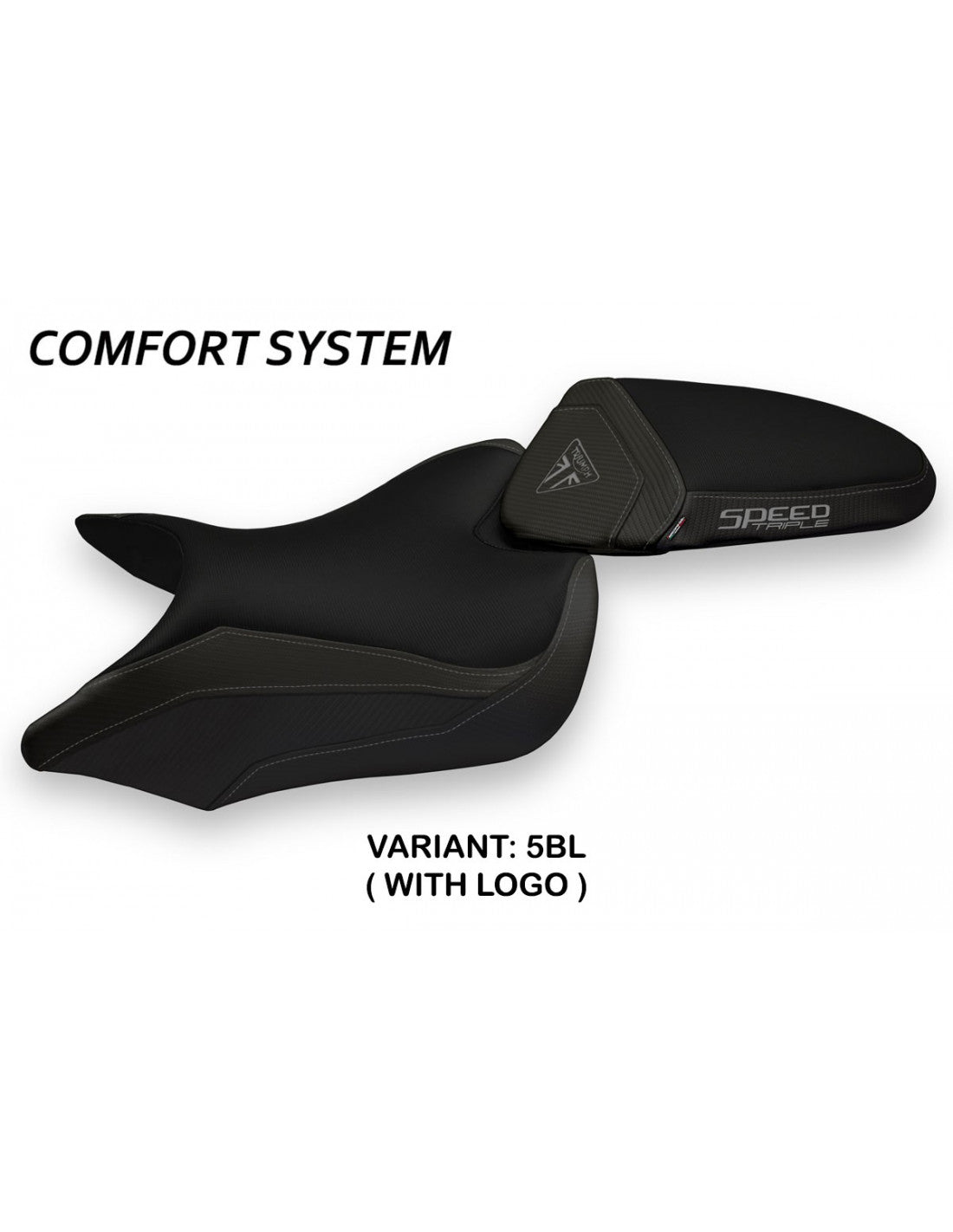 Tappezzeria Maglie 1 Comfort System Seat Cover for Triumph Speed Triple RS