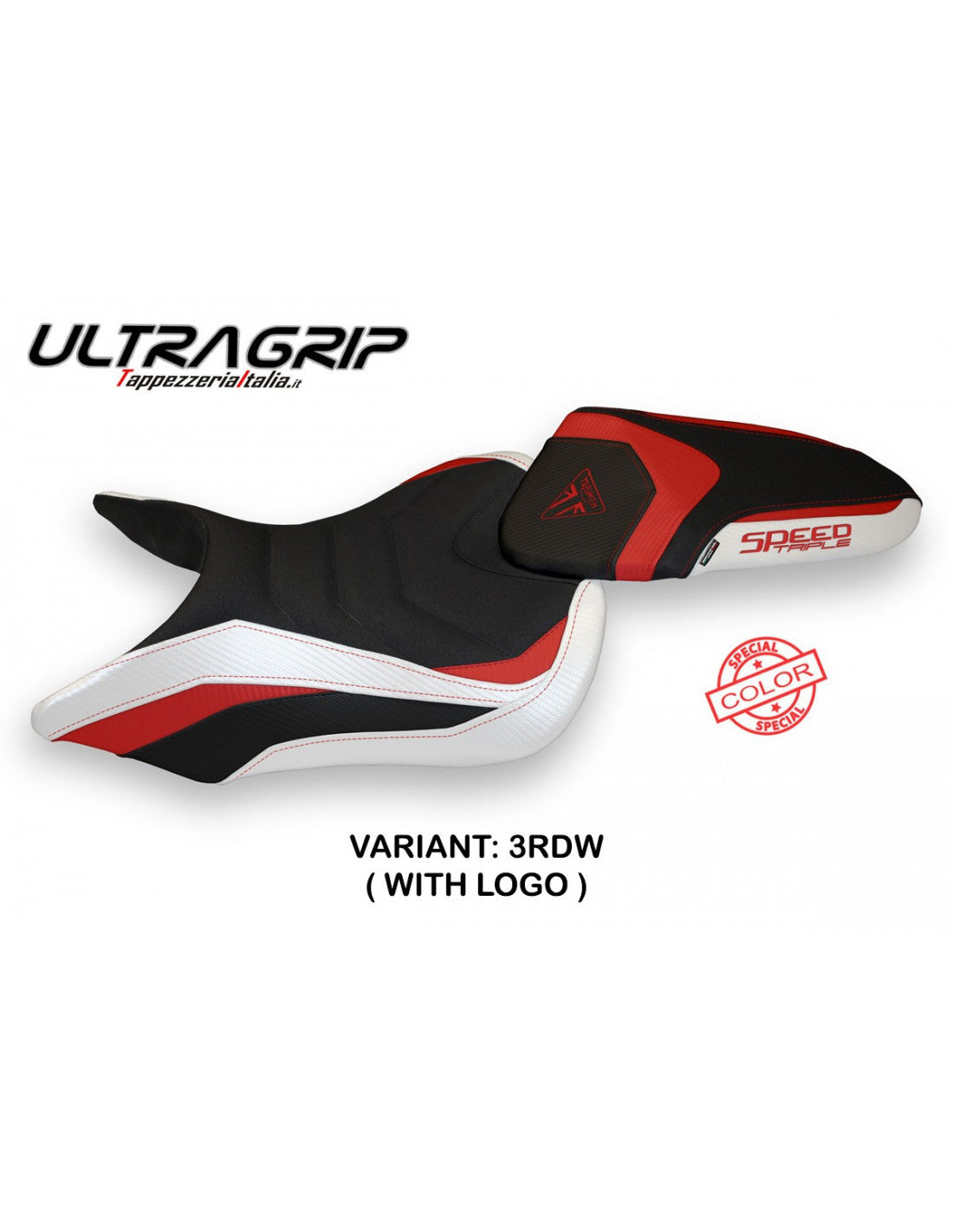 Tappezzeria Resia Special Color Ultragrip Seat Cover for Triumph Speed Triple RS
