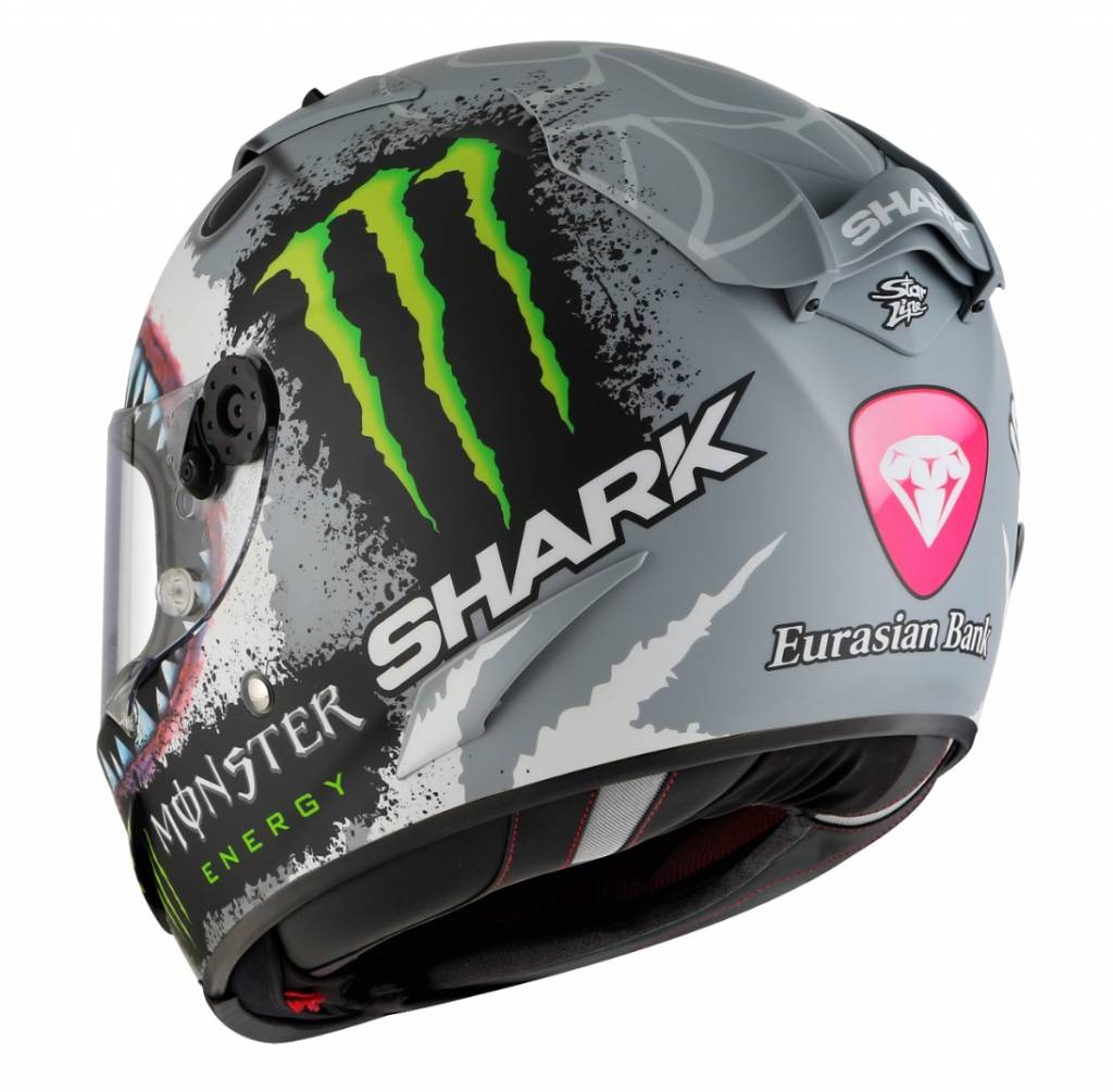 Shark Race-R Pro Lorenzo White Shark Limited Edition Helmet [Discontinued]
