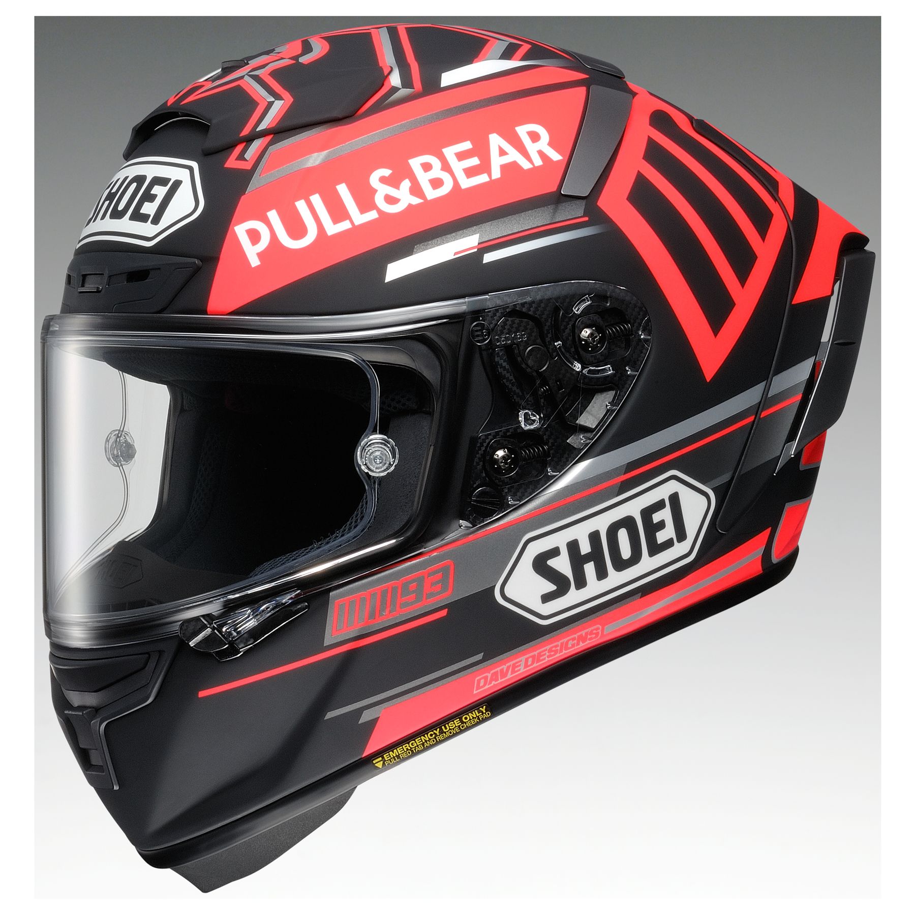 Shoei X-14 Marquez Black Concept Helmet