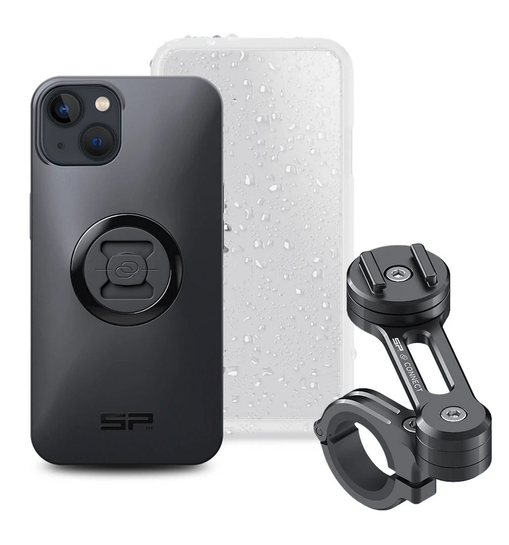 thumbnail image 2 of SP Connect Moto Bundle For IPhone 13 Pro – Motorcycle Phone Mount With Weather Cover & Handlebar Mount 2 of 3